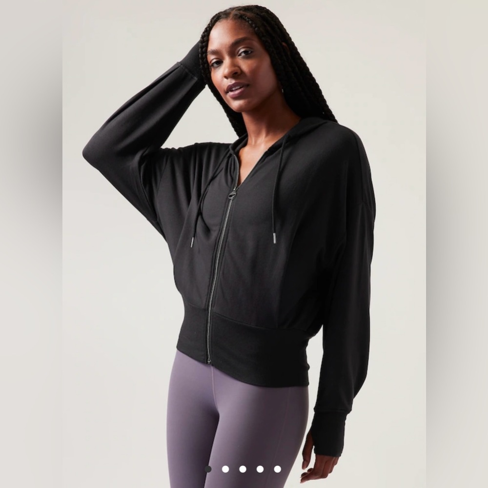 Athleta Balance Sweatshirt // Black